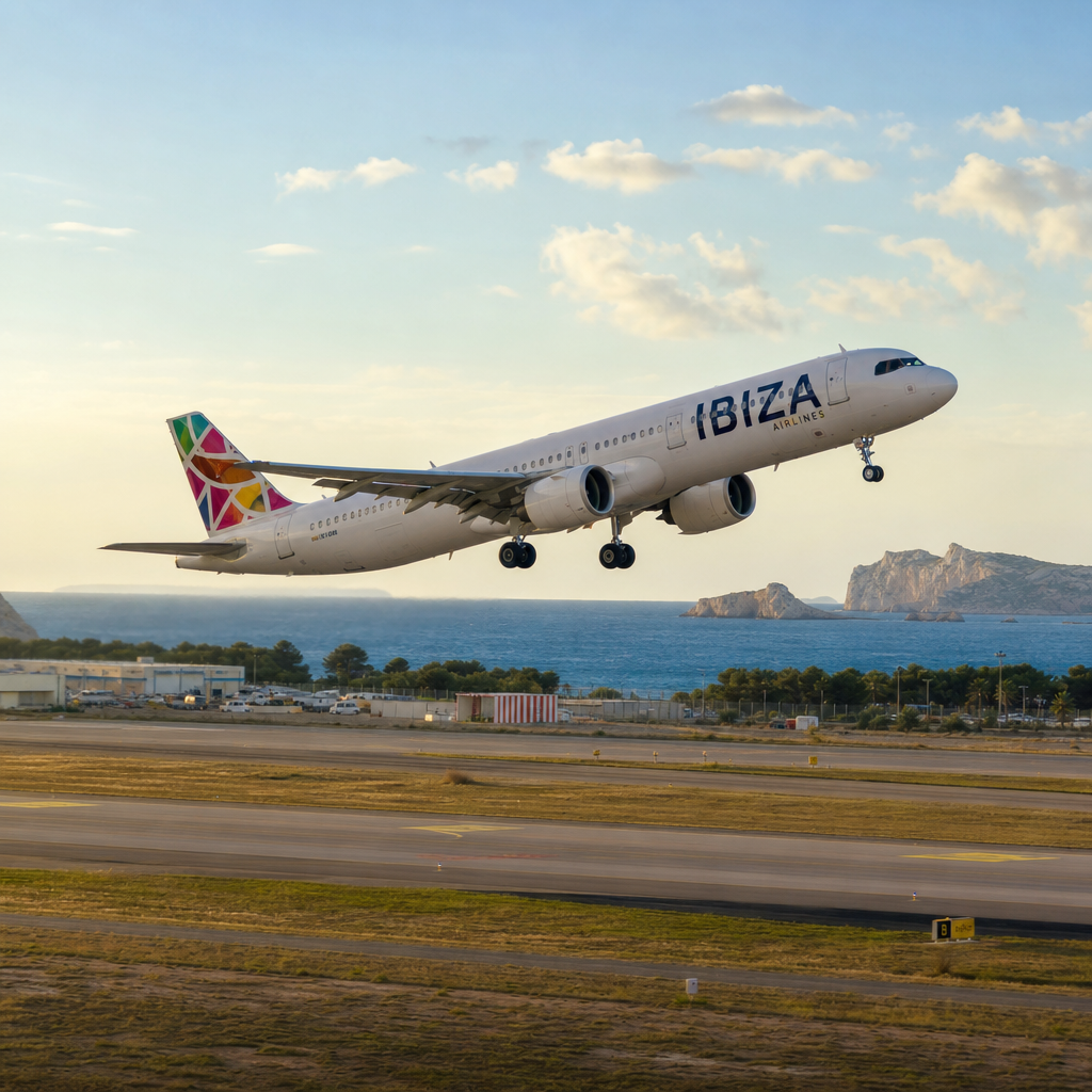 Vueling Unveils New Flight Path Linking Ibiza and Santiago de Compostela