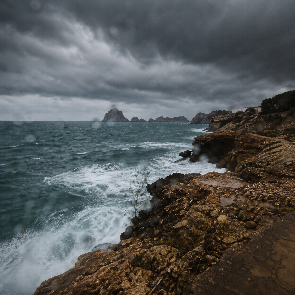 Ibiza y Formentera en alerta por intensas tormentas y lluvias