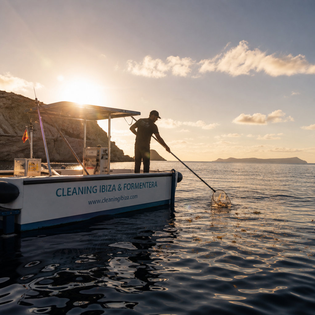 Ibiza Cleans Up Its Shores: Over 1,800 Kilos of Debris Removed in July
