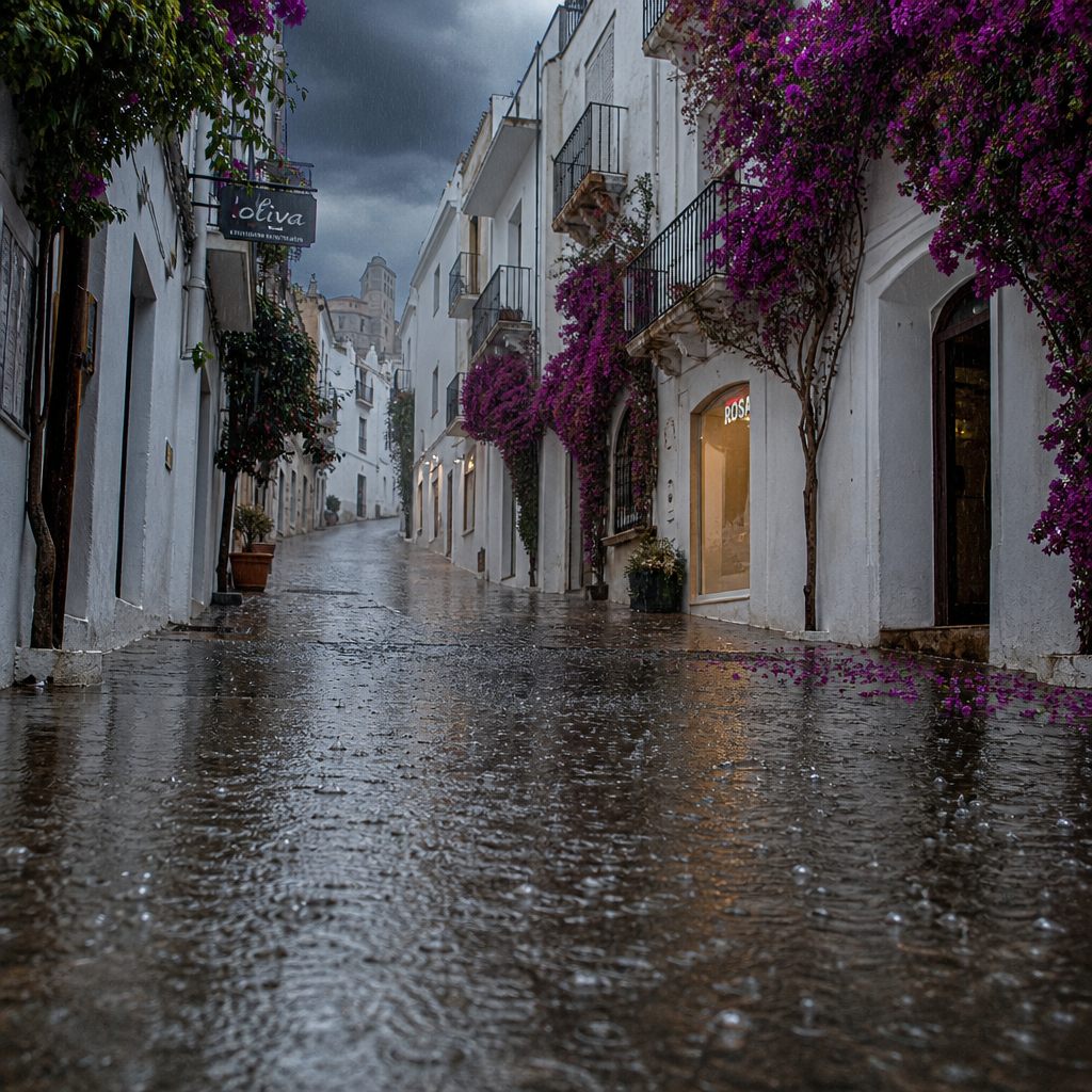 Aviso por lluvias intensas en Ibiza y Formentera este domingo