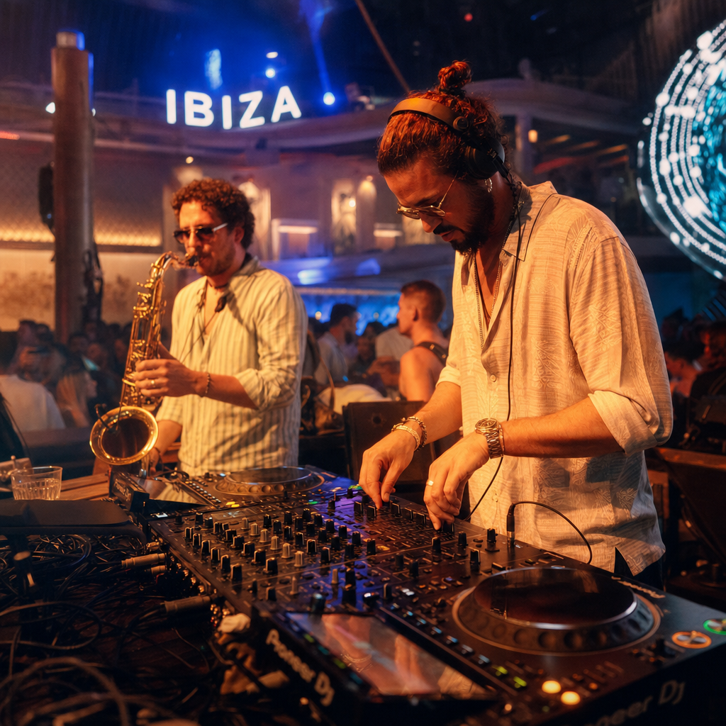 De Evolving Mix: Live Muziek in Ibiza's Nachtleven