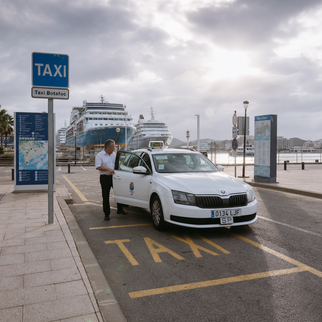 Ibiza Port Chaos Sparks Major Changes for Taxi Services Amid Tourist Influx