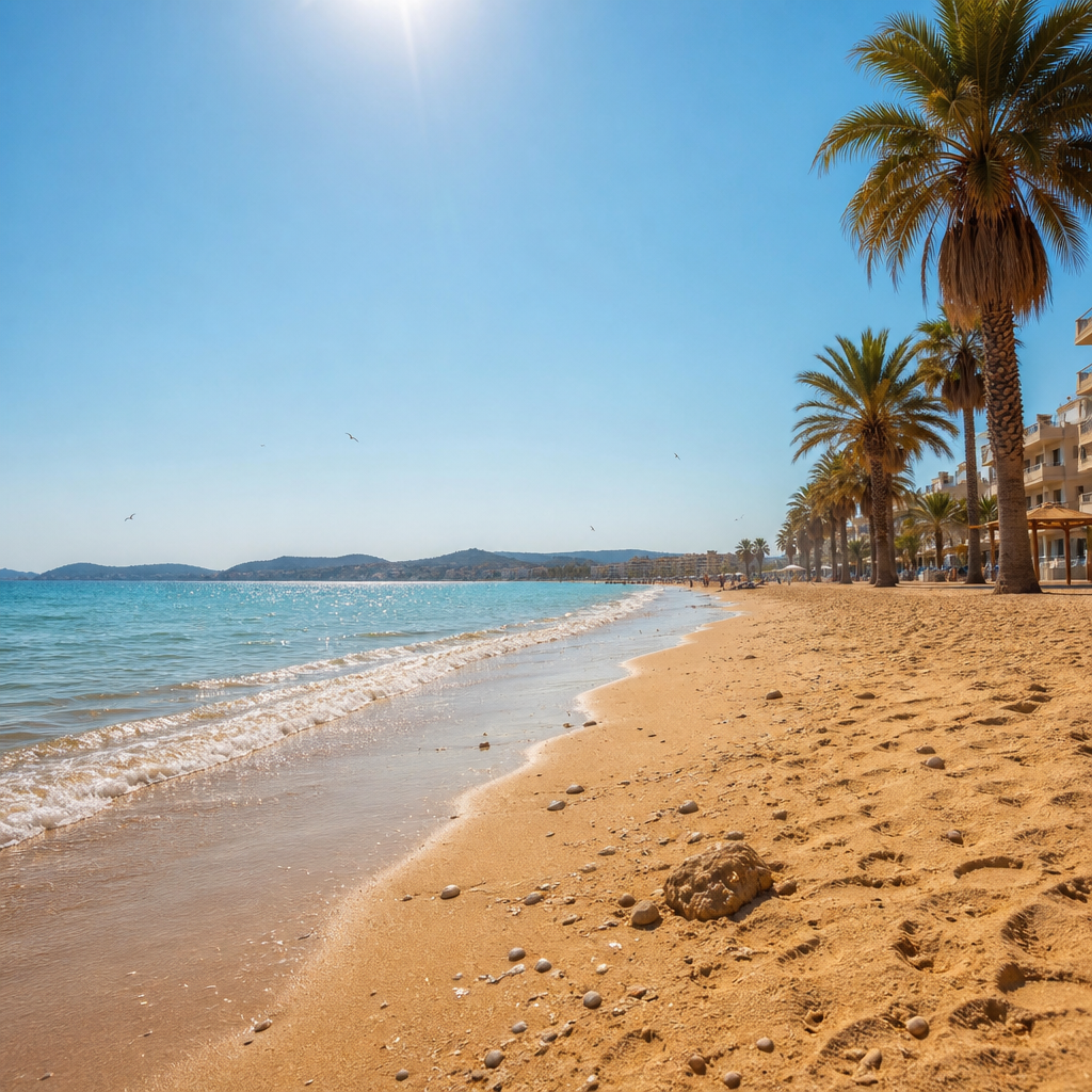 Fin de semana caluroso y soleado en Ibiza con temperaturas que alcanzarán los 35 grados