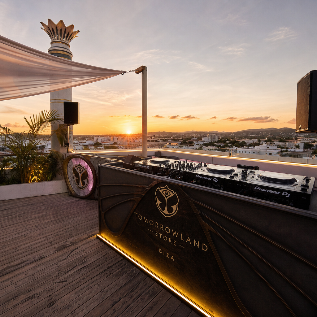 Fonsi Nieto Electrifies Ibiza's Tomorrowland Terrace