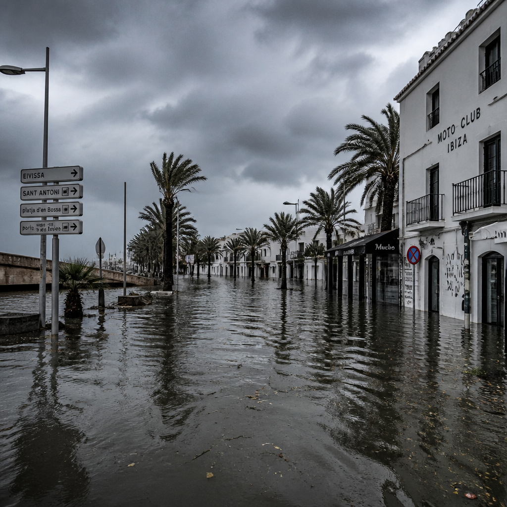 Flood Chaos in Ibiza: Torrential Downpours Lead to Airport Shutdown and Travel Disruptions