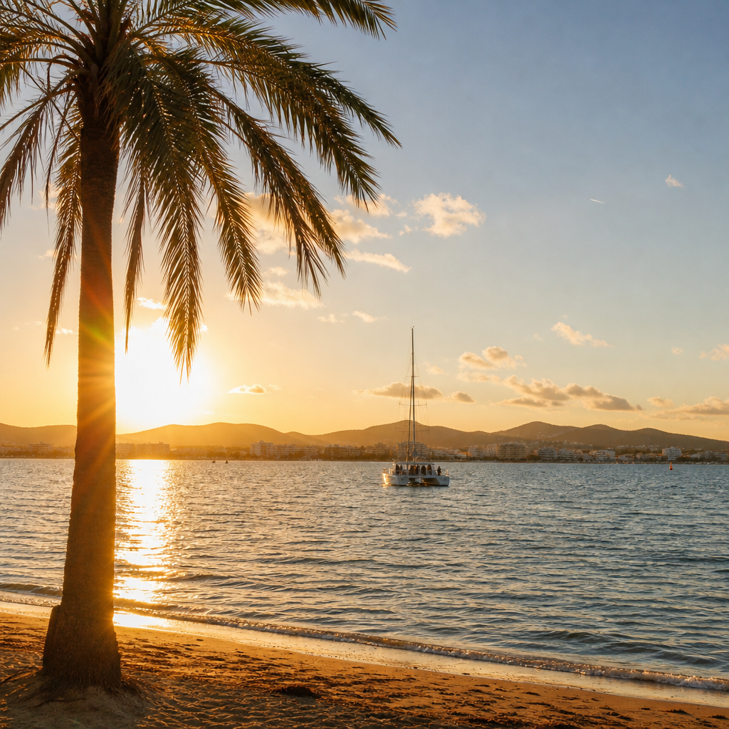 Verano 2026: Ibiza Muestra Vitalidad en Turismo Aéreo y Hospedaje, Desafíos en Excursiones Náuticas