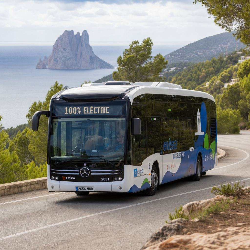 Ibiza Supera el Millón de Viajeros en Transporte Público en un Mes Histórico