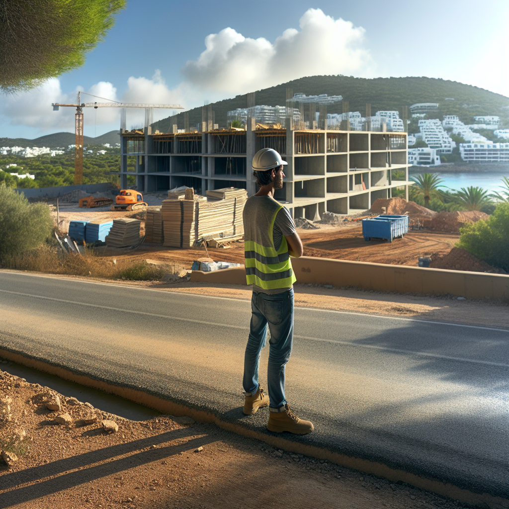 Santa Eulària implementará la paralización de obras para proteger la temporada turística