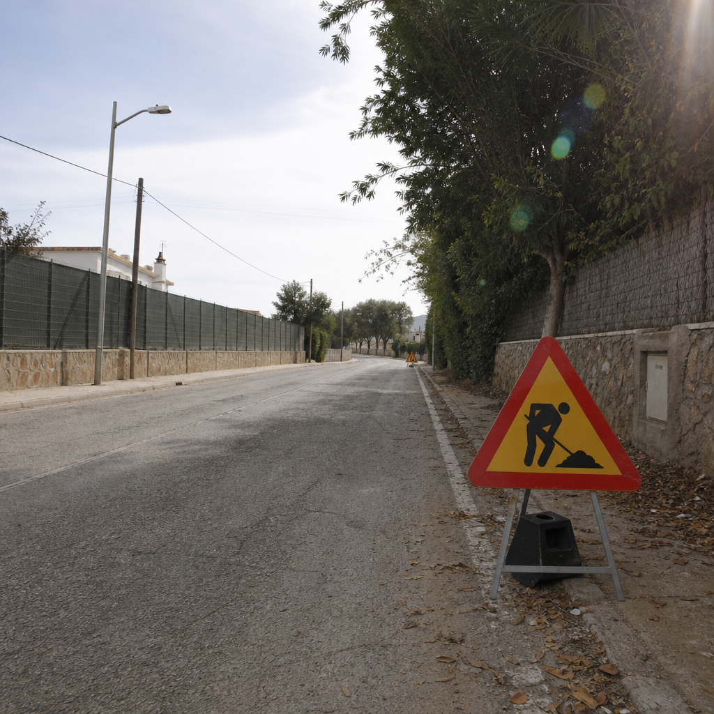 Beperkte Toegang op Camí de sa Vorera in Sant Antoni Wegens Waterwerkzaamheden