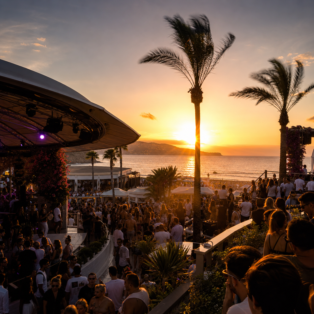 Ibiza's Open-Air Clubervaring: De Magie van Het Buitenleven