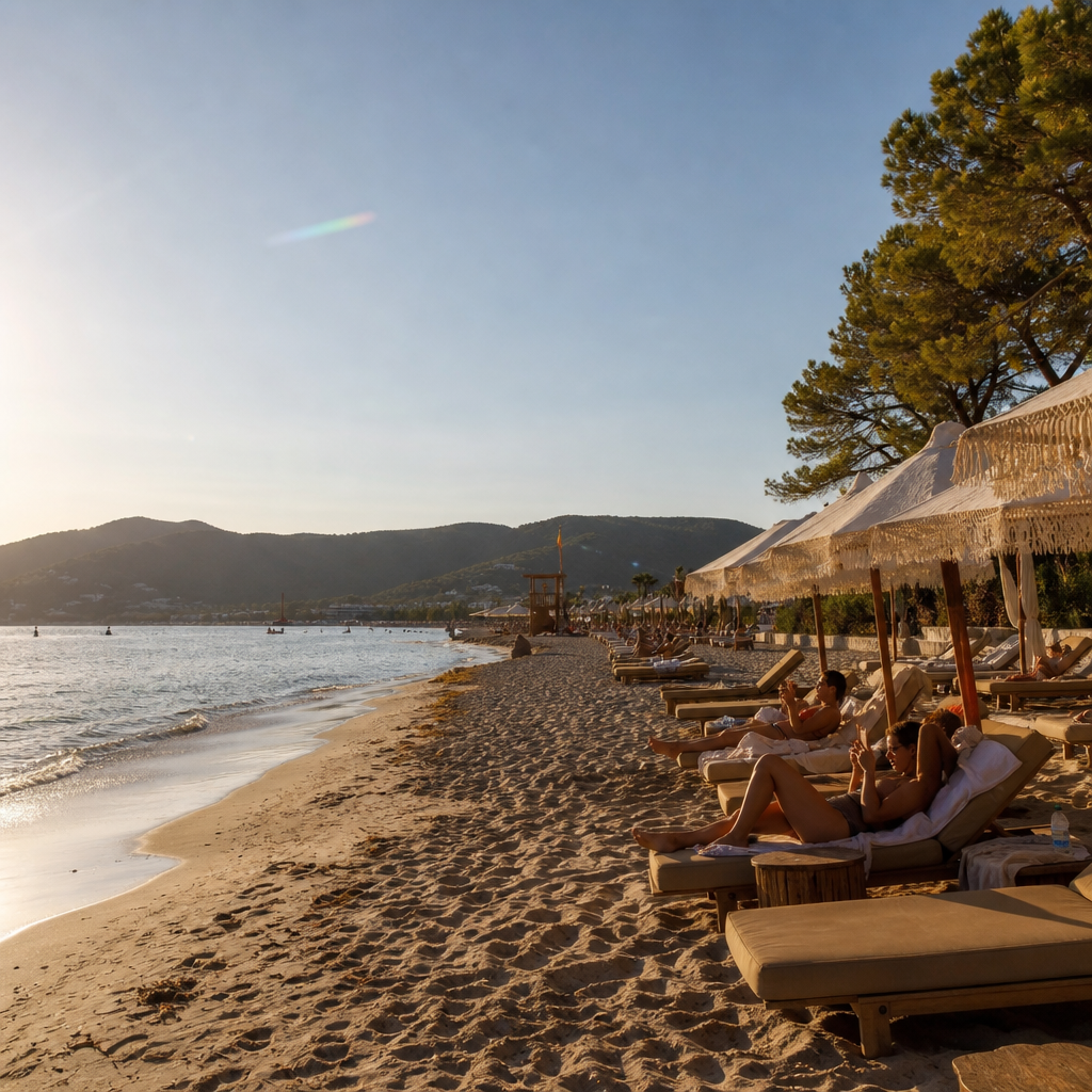 Reducción de Pernoctaciones en Ibiza, pero Aumento del Gasto Turístico
