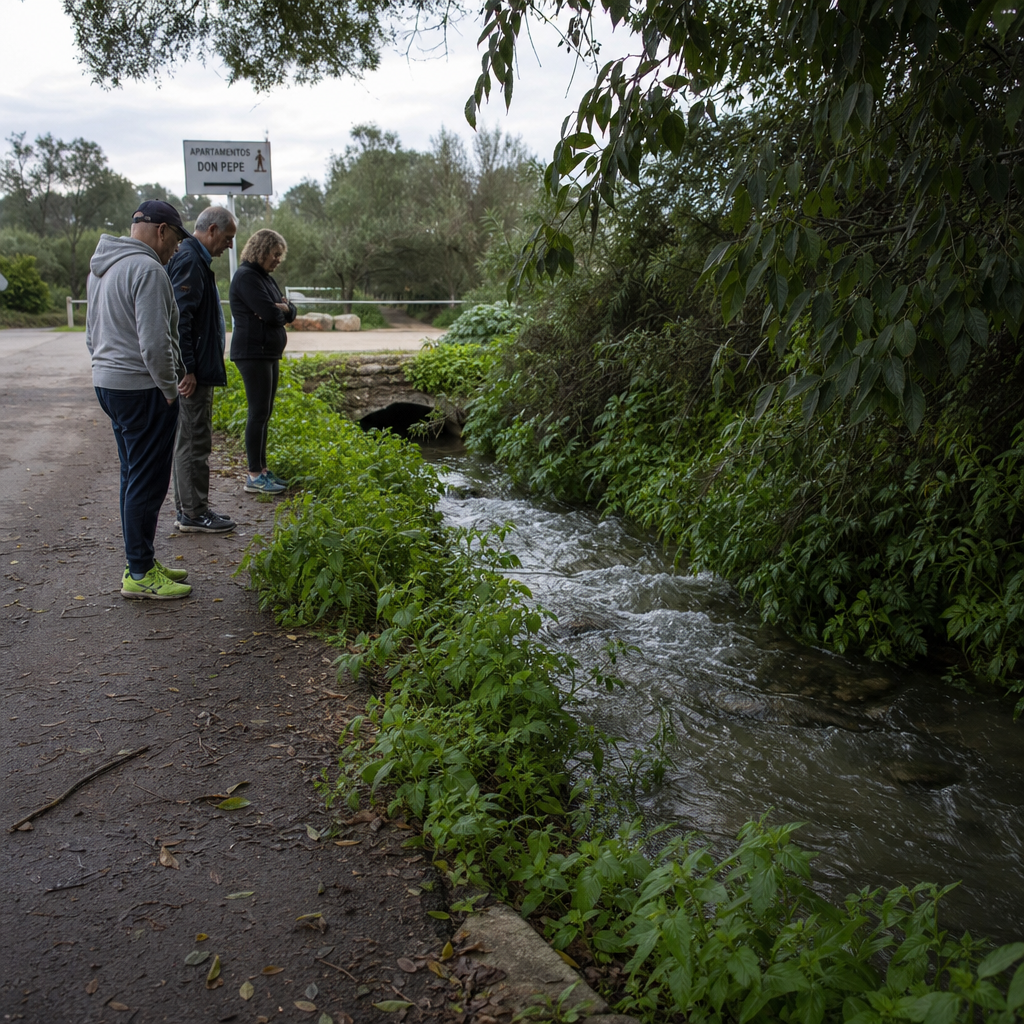 Wateroverlast nabij Ibiza Airport: Lichte Onrust onder Bewoners