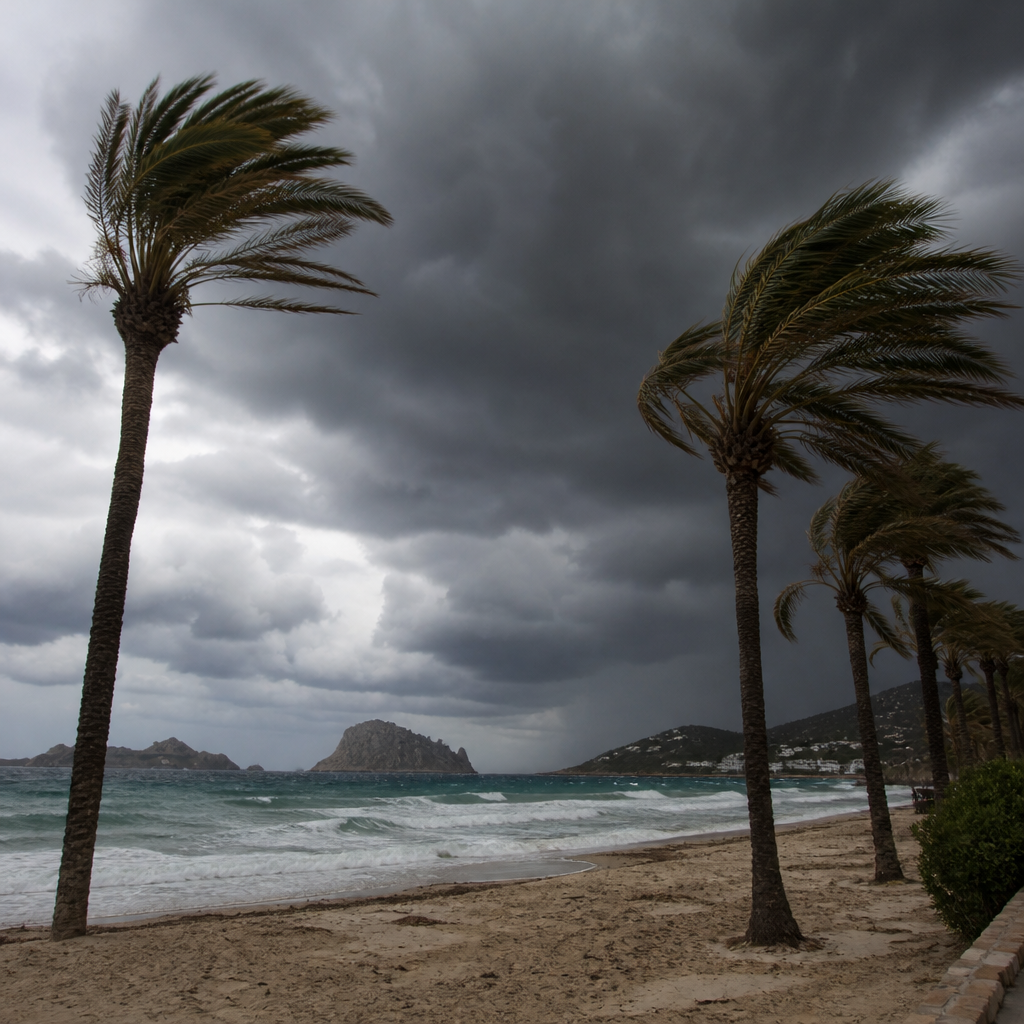 Ibiza and Formentera Brace for Intense Storms with Heavy Rain Warnings