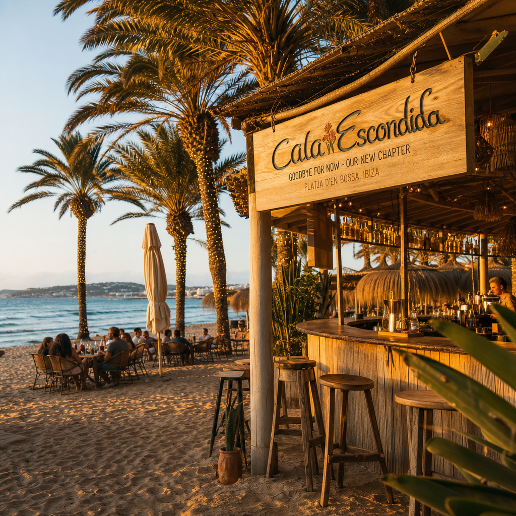 Beloved Ibiza Beach Bar Cala Escondida Set for a New Chapter on Platja d'en Bossa