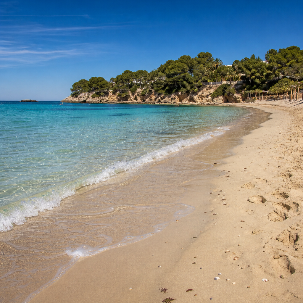 Santa Eulària Shines with Four Blue Flag Beaches, Leading Ibiza's Coastal Excellence