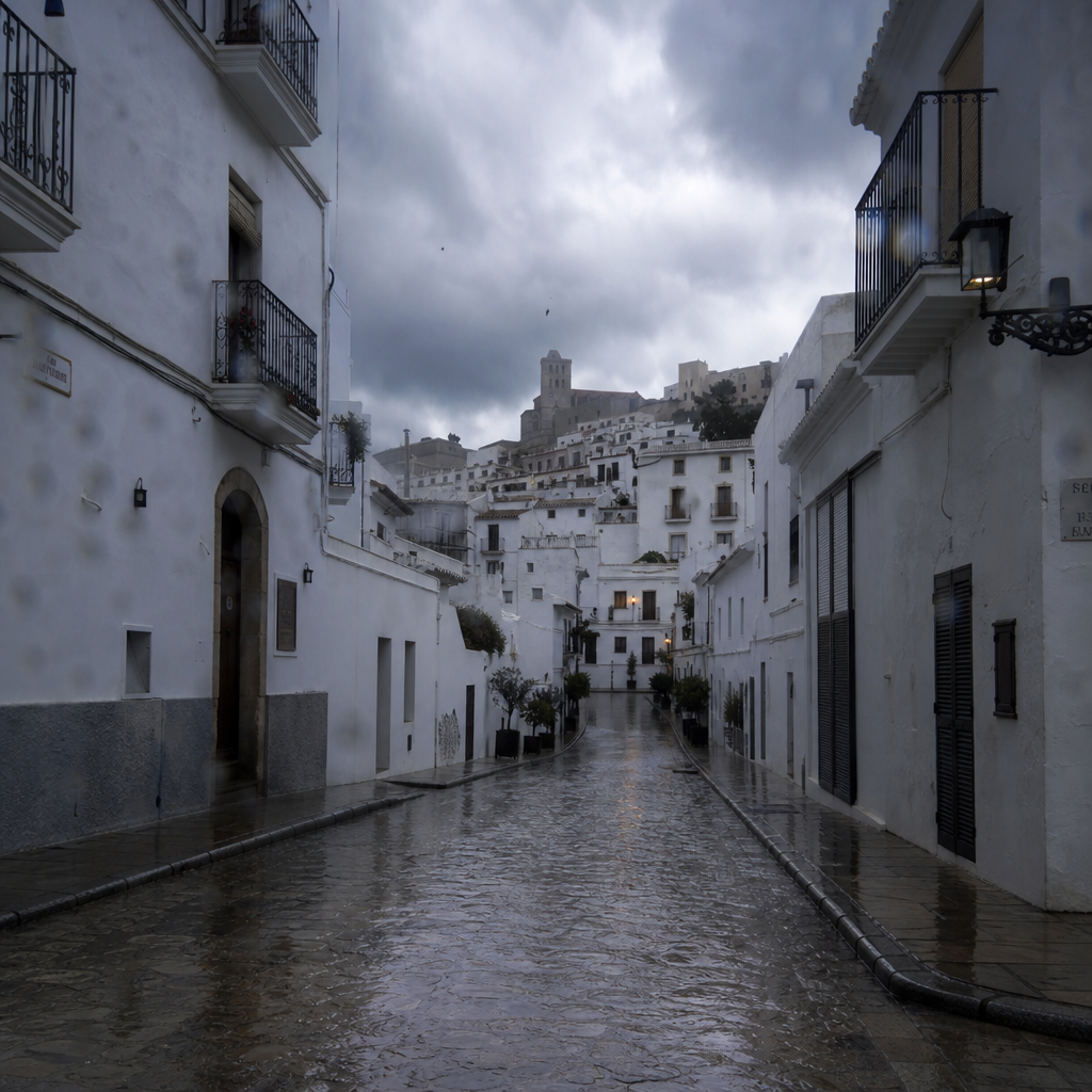 Heavy Rain Warning Hits Ibiza and Formentera