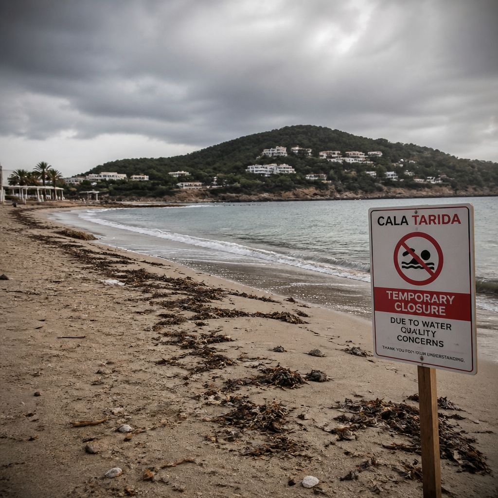 Cierre Temporal de Playas en Ibiza por Vertidos en el Inicio de Octubre