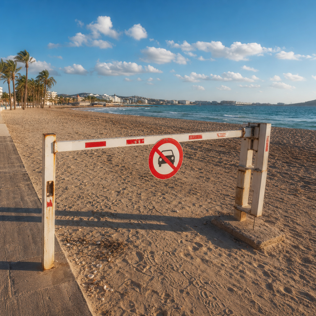 Beveiligingsmaatregelen versterken strandtoegang Platja d’en Bossa