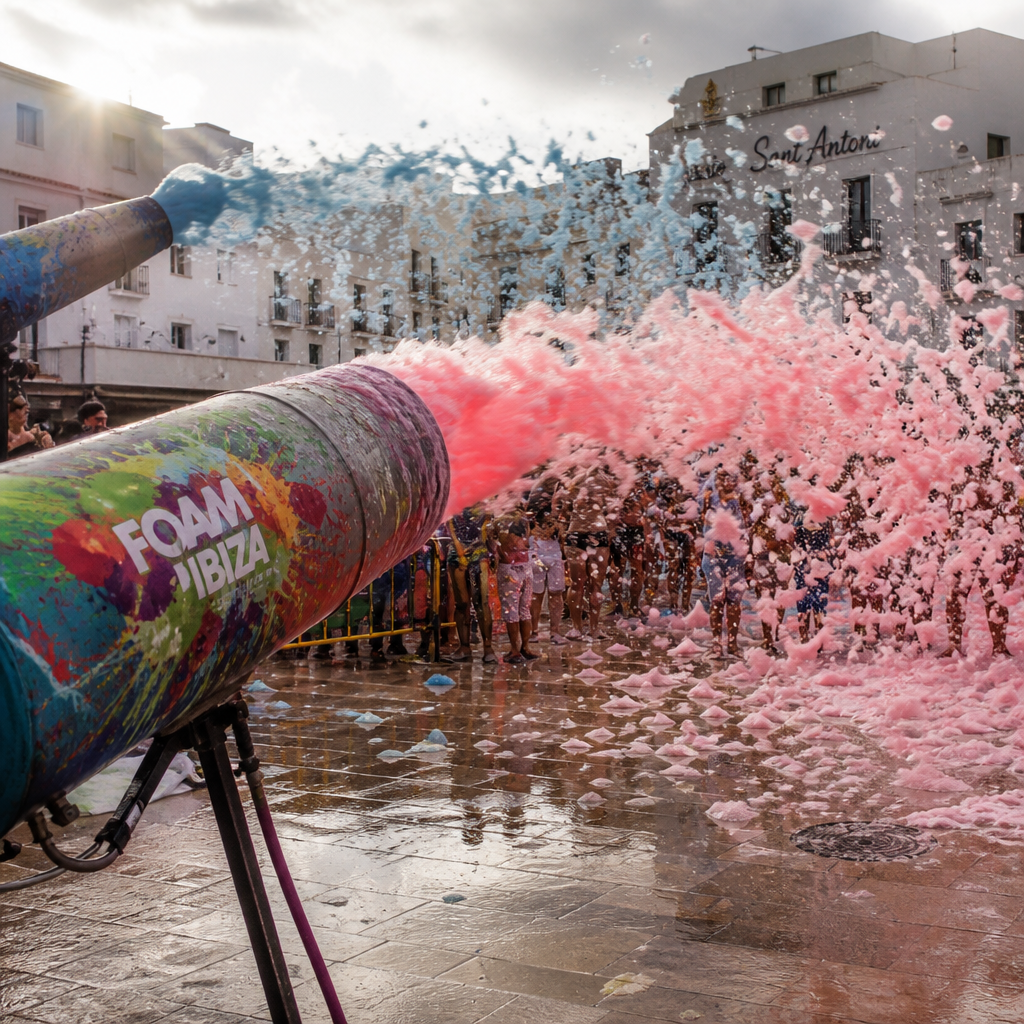 La Fiestuki Splash de Sant Antoni se Pospondrá al Martes por Clima Adverso
