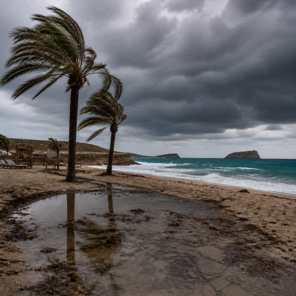 Heavy Rain and Storm Alert Issued for Ibiza and Formentera: Brace Yourself for a Wet Weekend