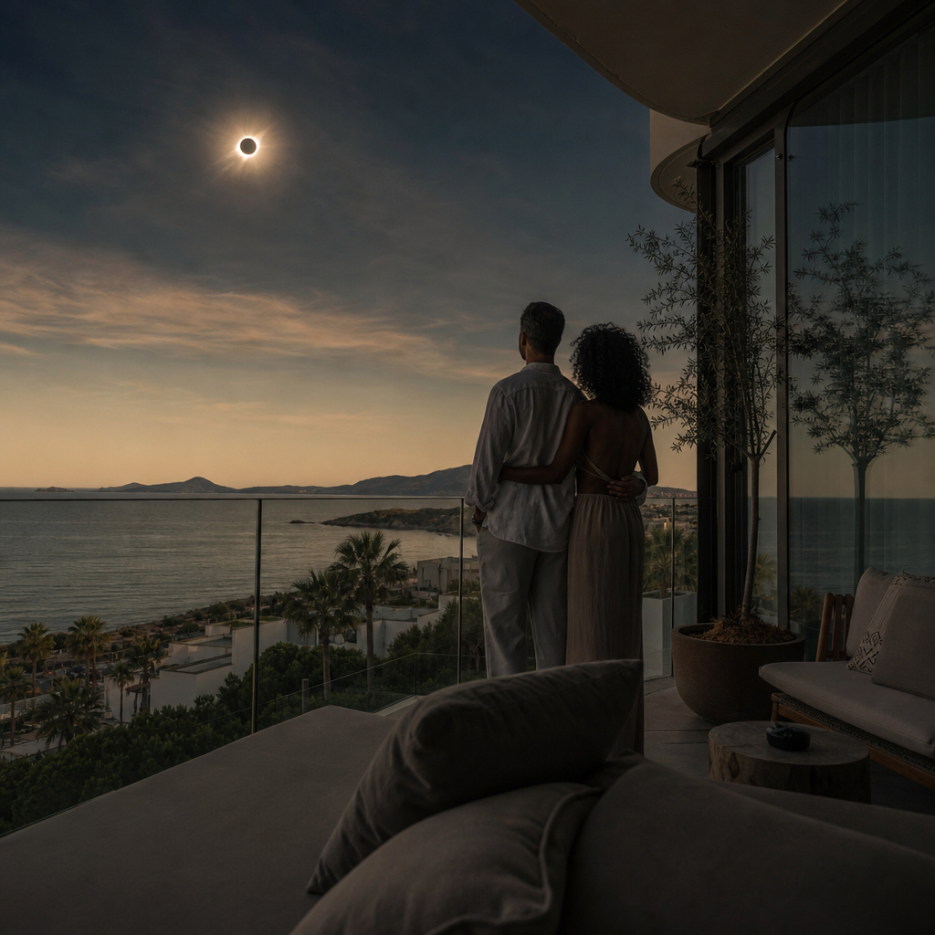 Nobu Hotel Ibiza Bay lanceert veiling voor exclusieve Royal Suite tijdens zonsverduistering