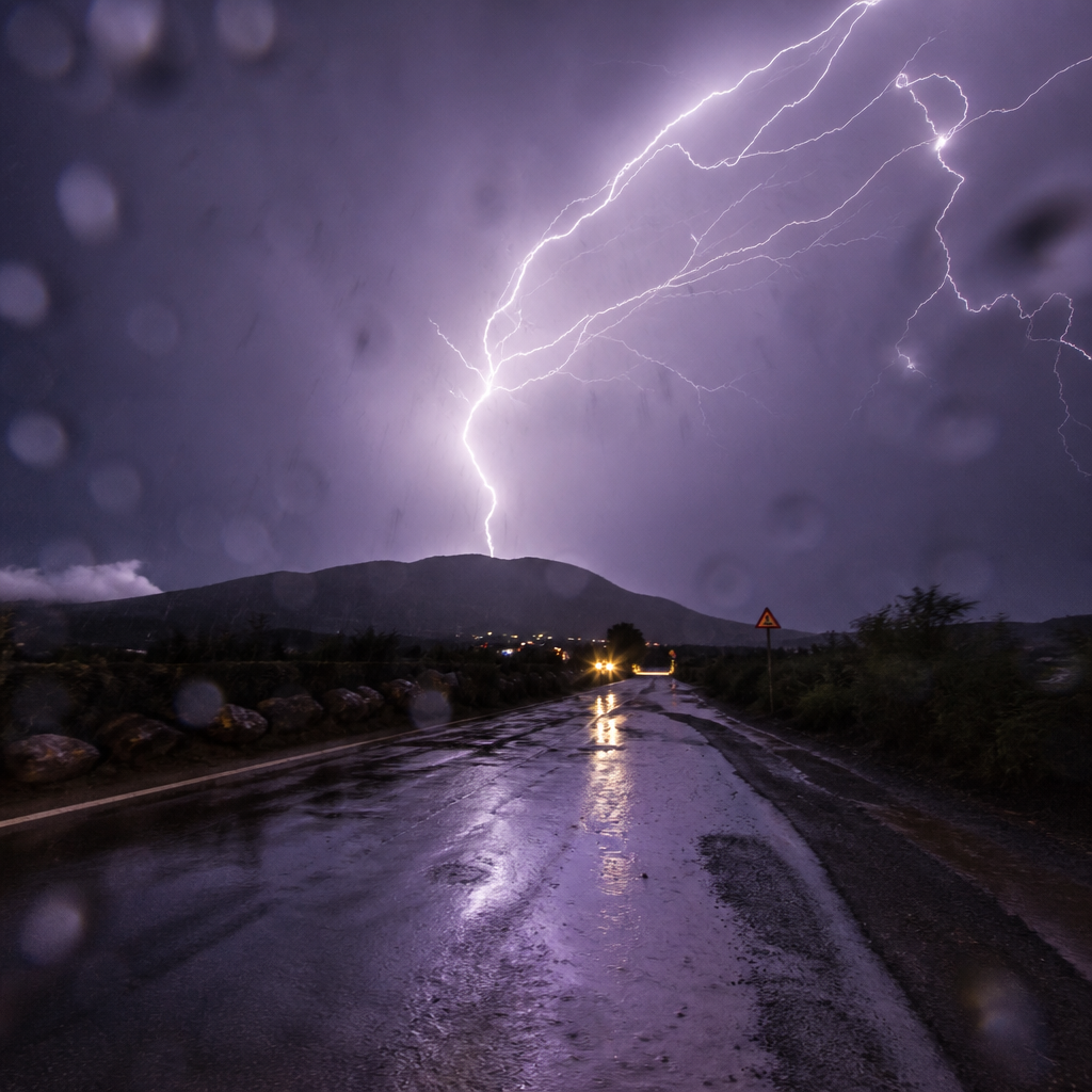 Ibiza Faces Dramatic Night of Thunderstorms and Heavy Rainfall