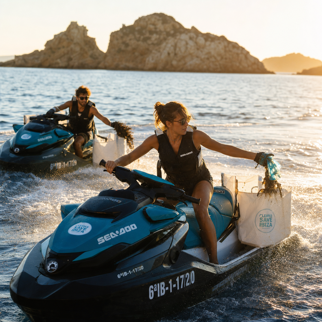 Desafíos y Compromisos Ambientales: Motociclistas Náuticos de Península a Ibiza