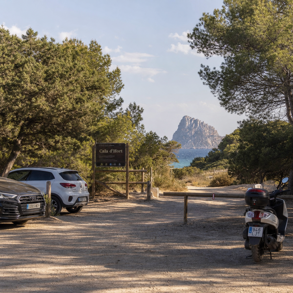 Nieuwe Parkeerinitiatieven Rond Cala d'Hort in Ontwikkeling