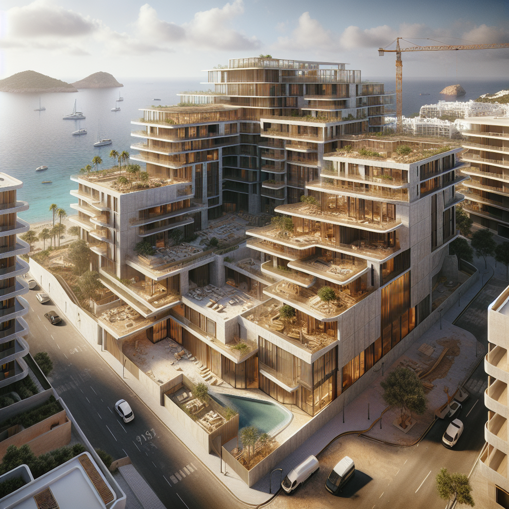 Salt Bae supervisa el avance de sus residencias de lujo en Ibiza