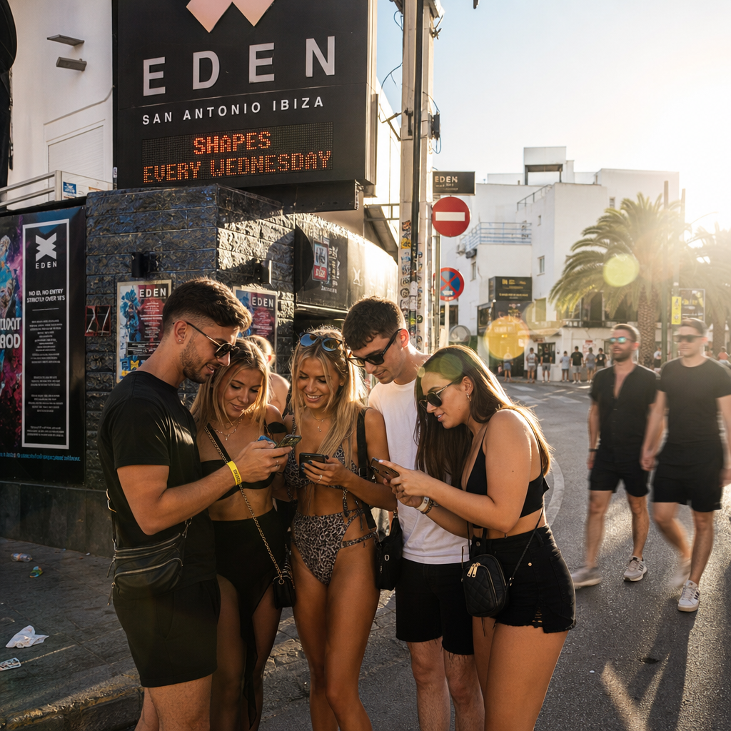 De evolutie van clubpromotie op Ibiza: Van flyers tot digitale branding