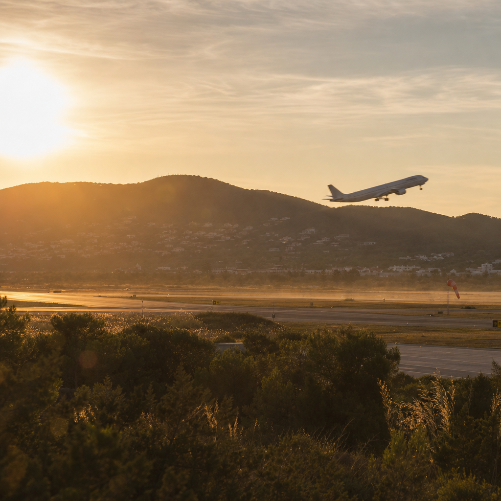 Discussie over Expansie van Ibiza’s Luchthaven Verdeelt de Eilanden