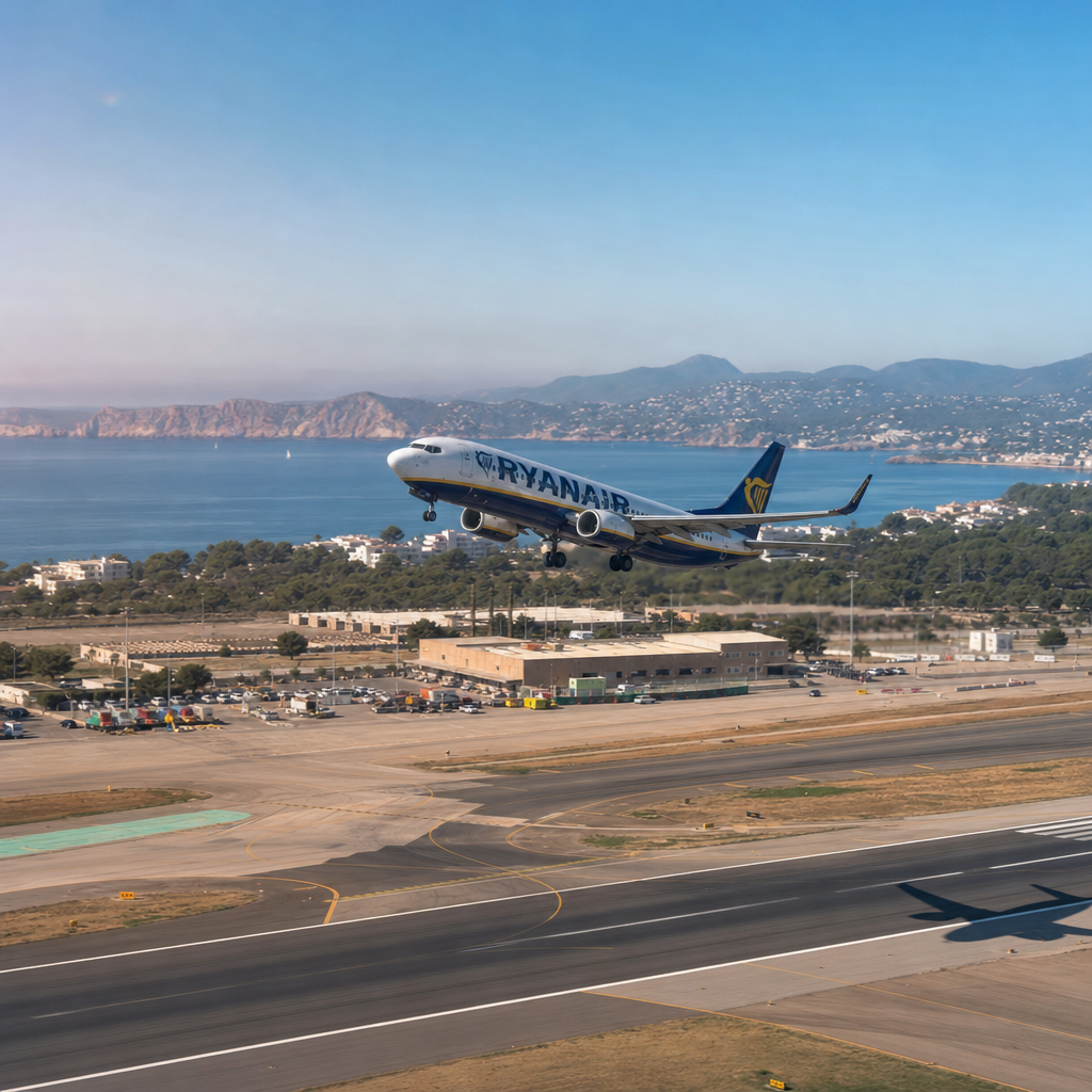 Ibiza's Skies Set Ablaze with Over 1,200 Weekend Flights