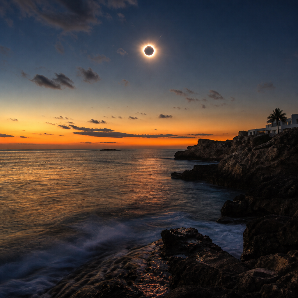 Ibiza's Celestial Spectacle: Breathtaking Eclipse Promises Mesmerizing Display