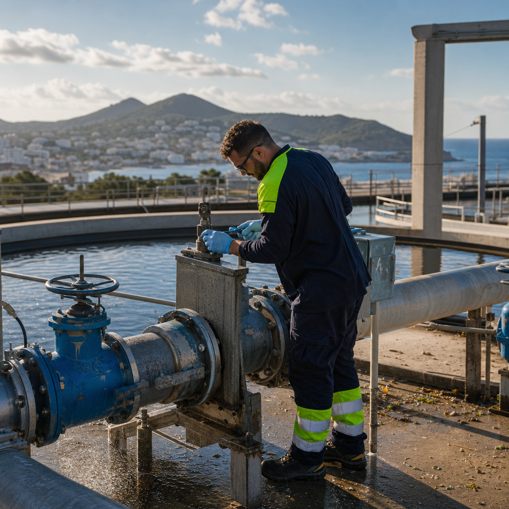 Refuerzo esencial para las infraestructuras de saneamiento en Ibiza de cara a la temporada alta