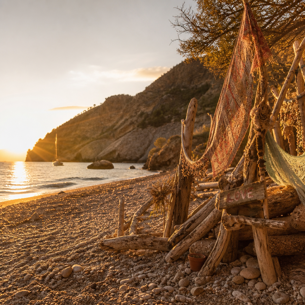 Ibiza Despide a 'Tanit', Icono de la Cultura Hippie de la Isla