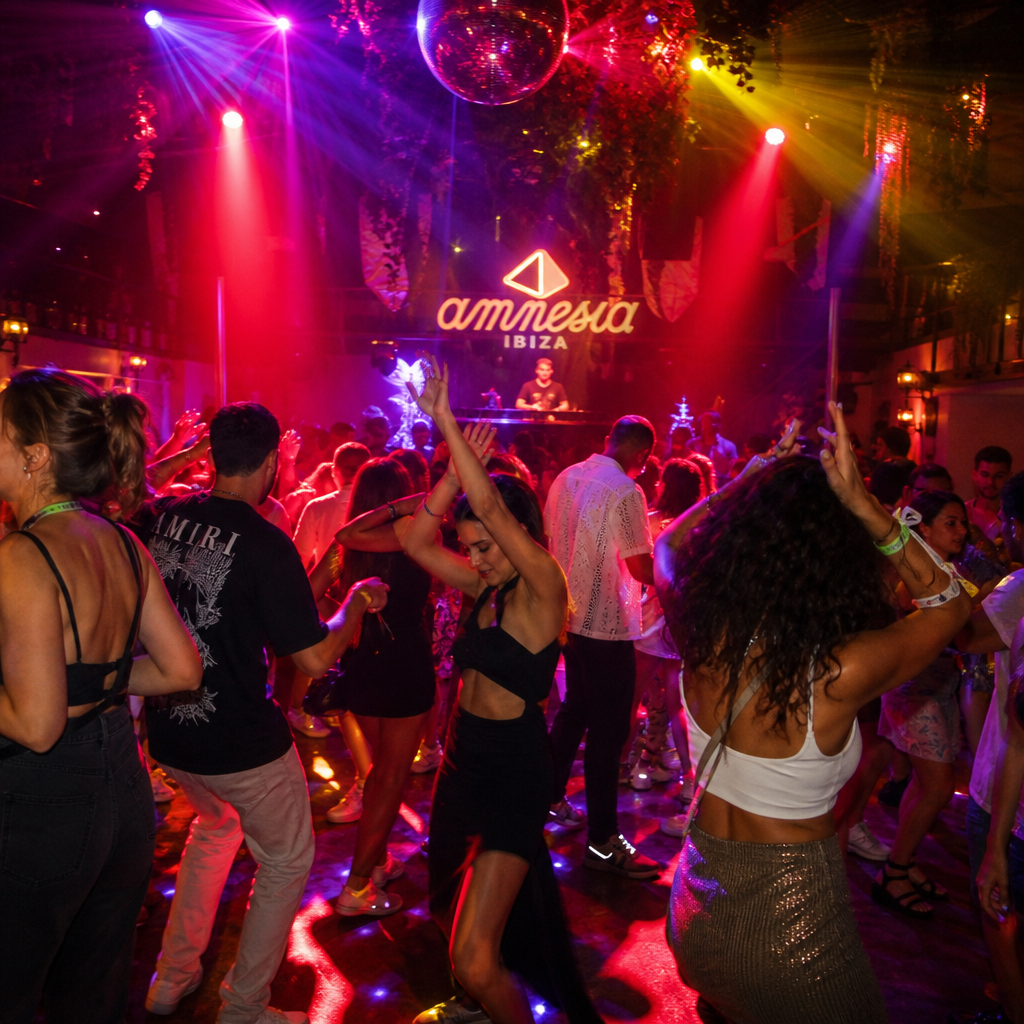 Express Club Trip: Italiaanse Toeristen Vliegen naar Ibiza voor Een Nacht Vol Dansmuziek