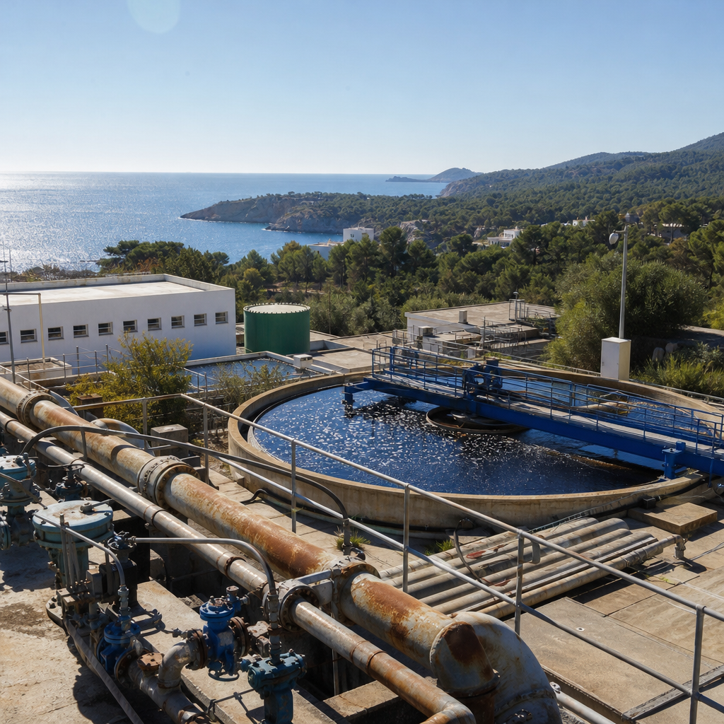 Verbetering in waterzuivering op Ibiza, maar hergebruik blijft laag