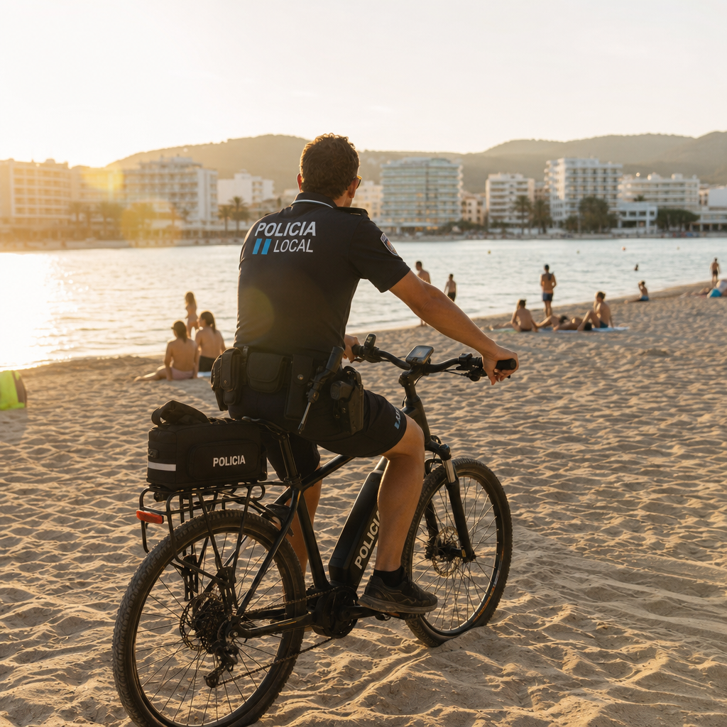 Refuerzo de Seguridad en las Playas de Sant Antoni para la Temporada Alta