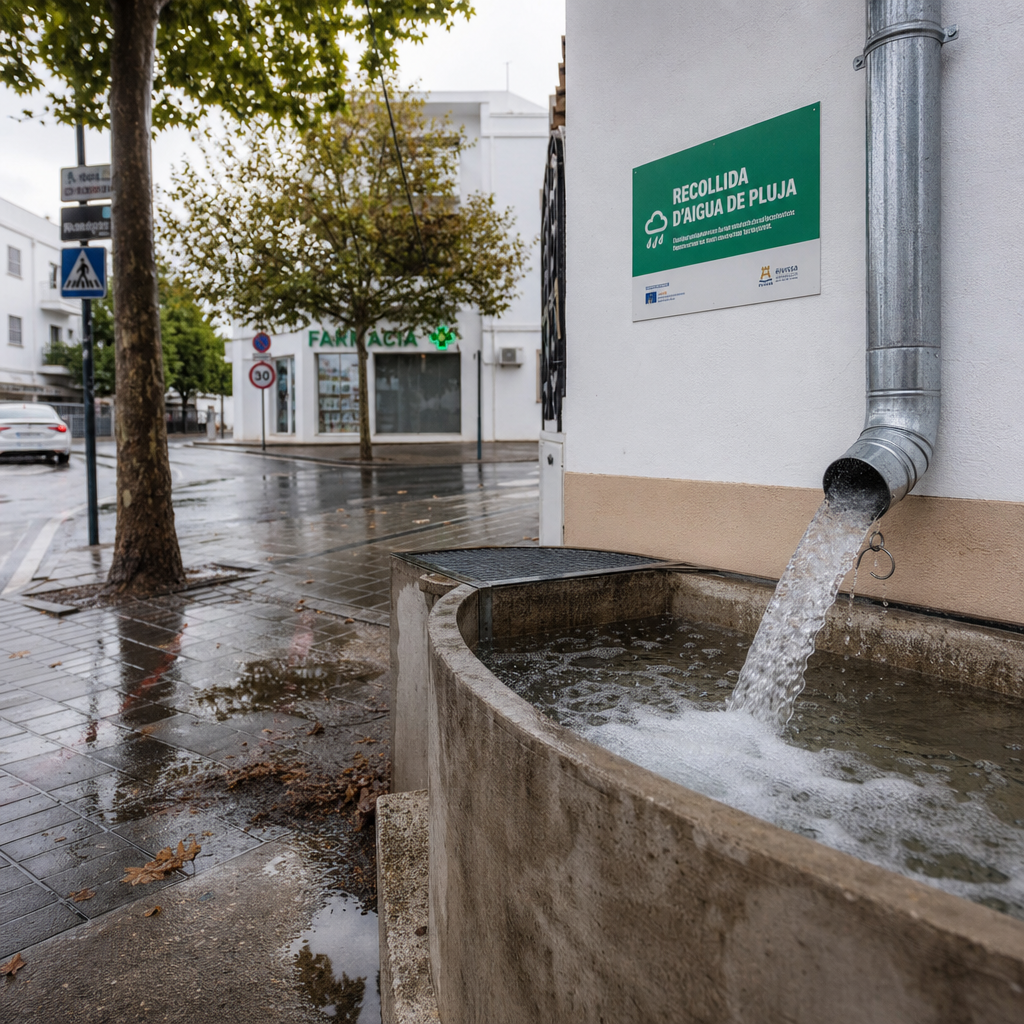 Nieuw Regenwateropvangsysteem in Platja d’en Bossa Helpt Overstromingsrisico Verminderen