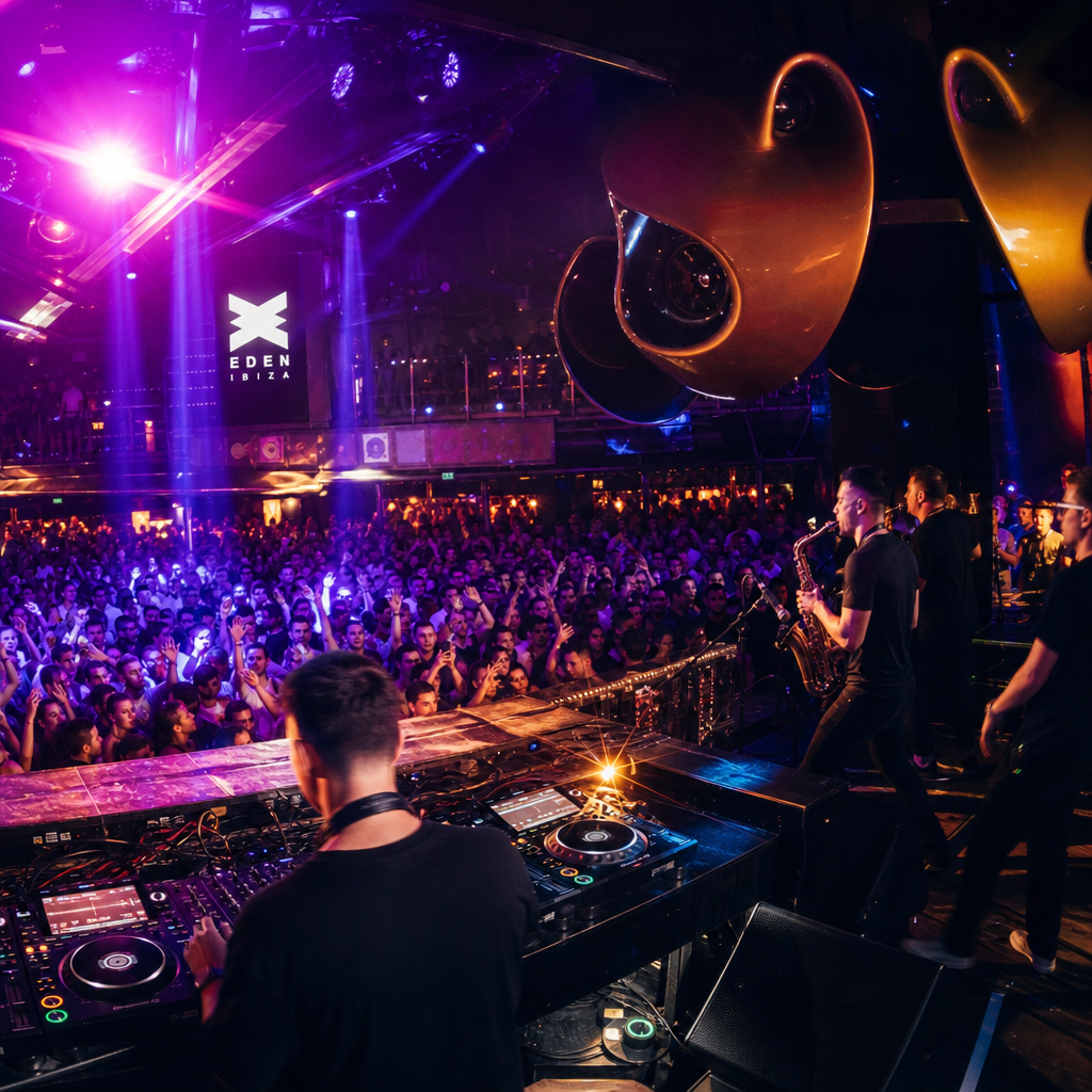 Ibiza's Nightlife: Where Live Music Meets DJ Magic