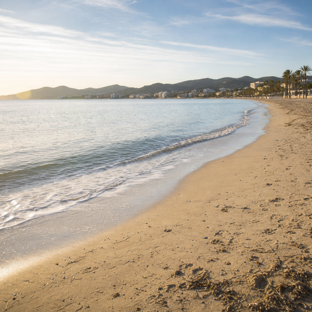 Abandoned Boat Cleared from Sant Antoni Beach to Ensure Tourist Safety