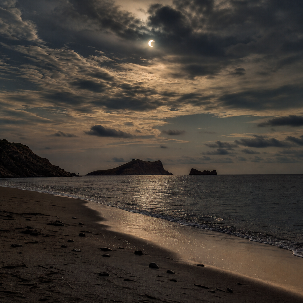 Cala Comte se convierte en escenario de un espectáculo celestial en Ibiza