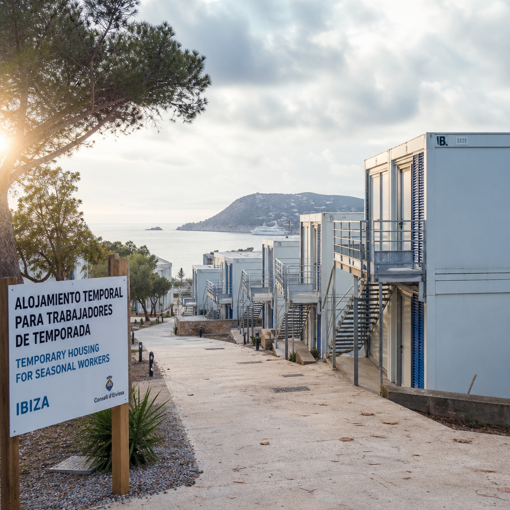 Ibiza Propone Soluciones de Alojamiento para Trabajadores Temporales en Zonas Turísticas