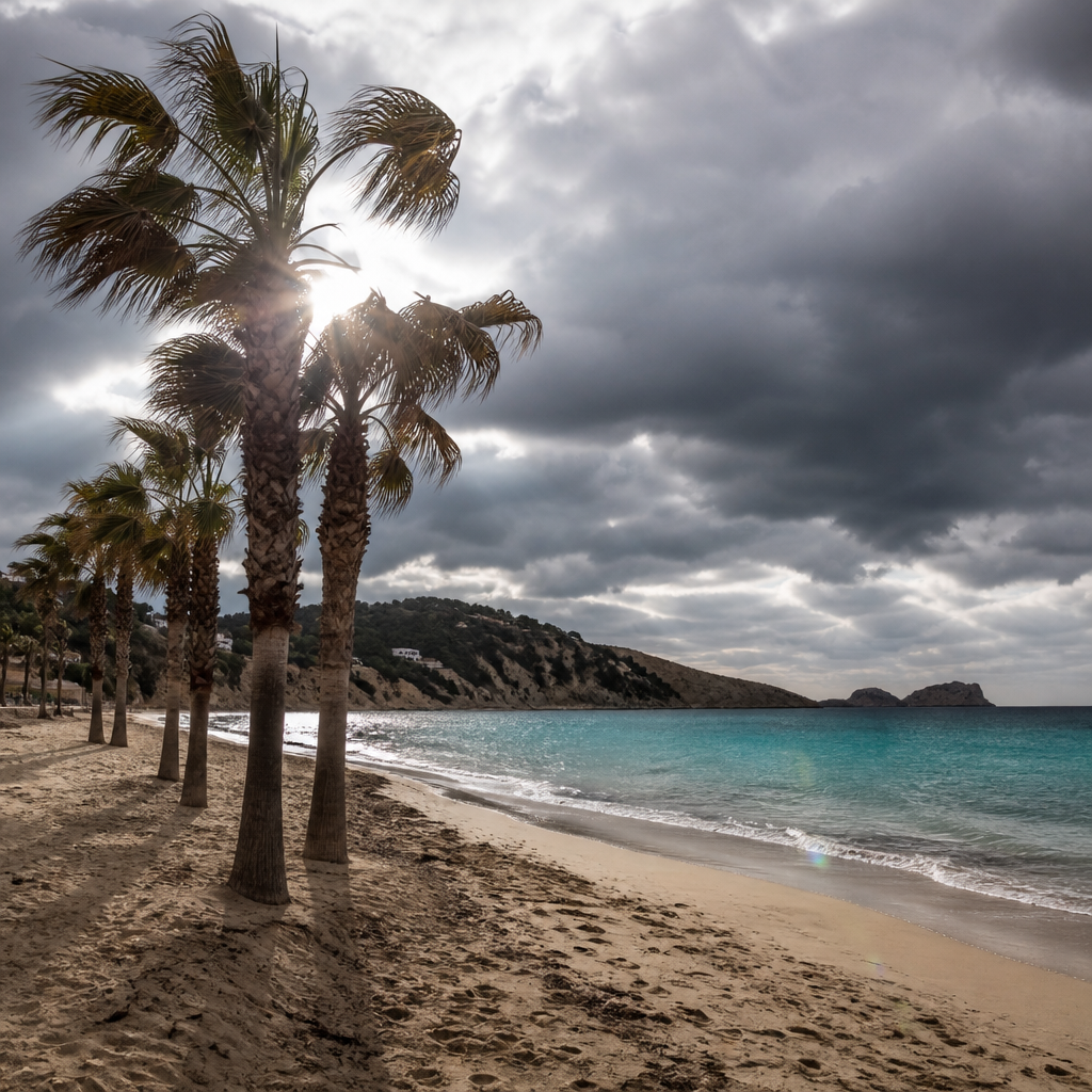 Unusually Warm October in Ibiza Set to Shift with Incoming Storms