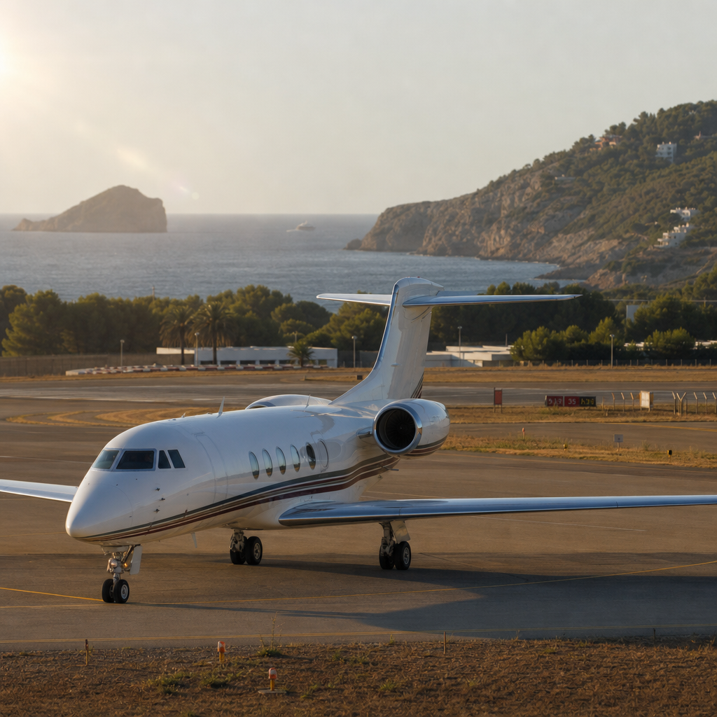 Ibiza impulsa tributación para el combustible de jets privados ante el impacto medioambiental