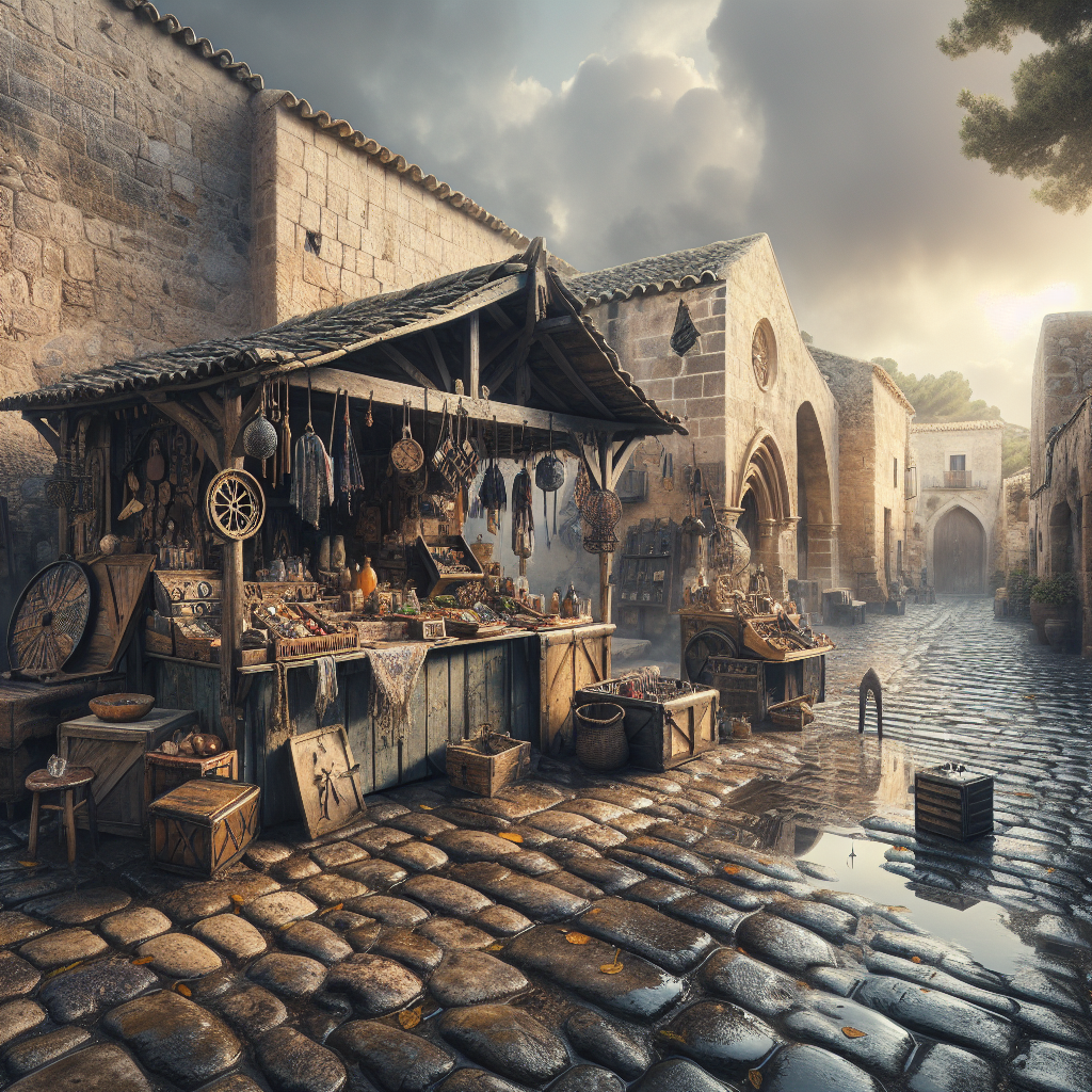 El Tiempo Podría Extender una Bienvenida Húmeda a la Feria Medieval en Ibiza