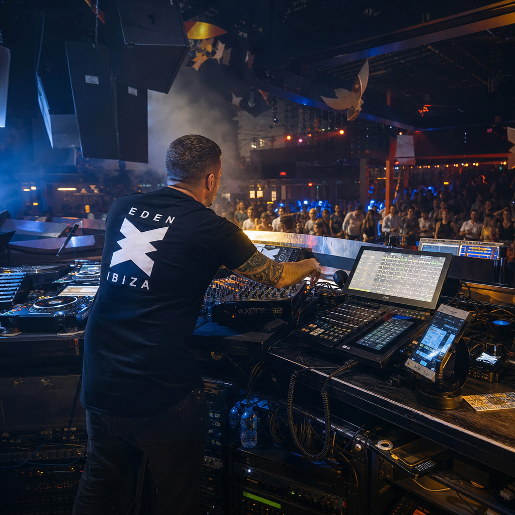 From Behind the Booth: Unveiling the Complex Machine That Powers an Ibiza Club Night