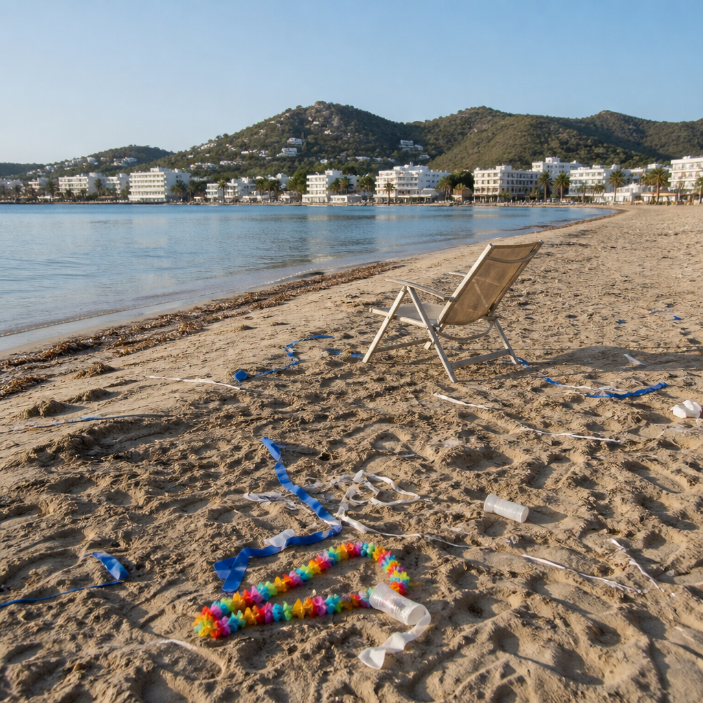 Controversia en Ibiza: Cierre de Playa para Fiesta de Eclipse Genera Tensión entre Autoridades