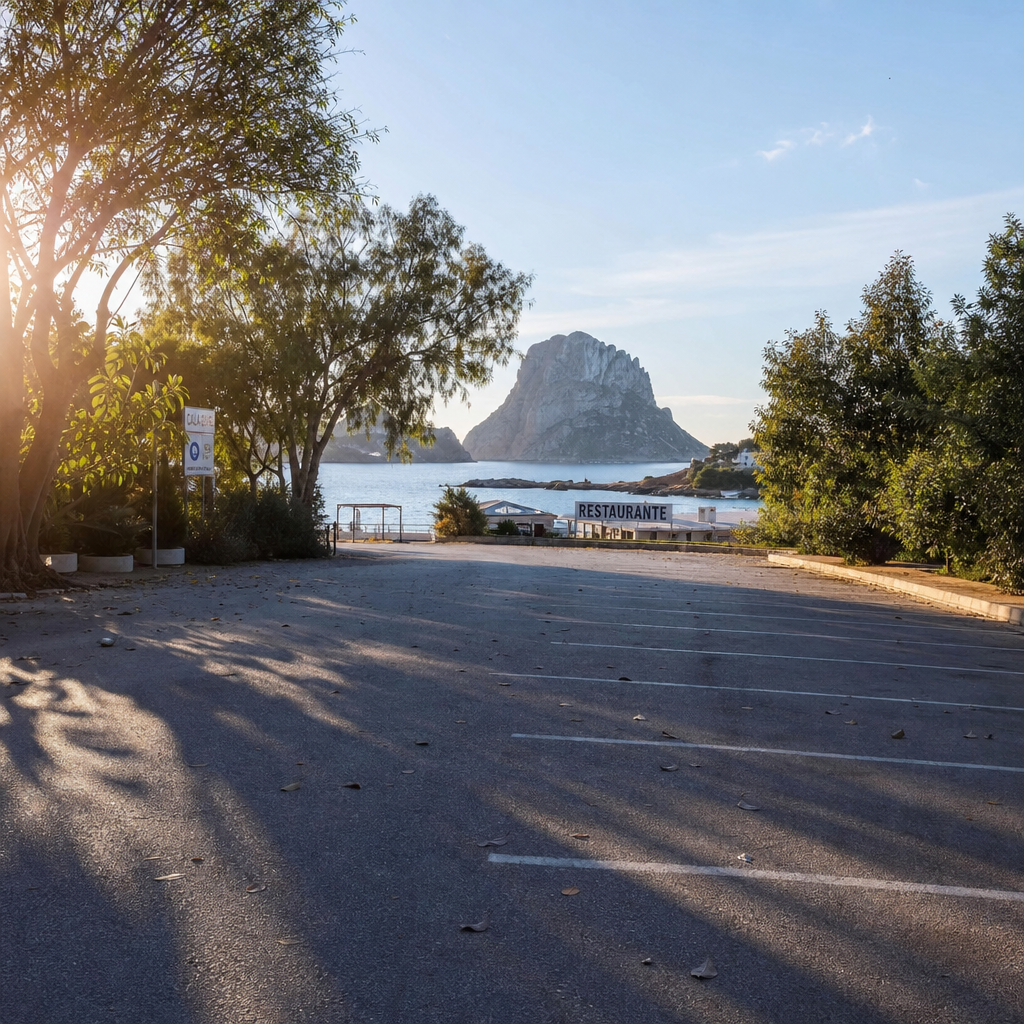 Cierre del Aparcamiento en Cala d’Hort: Impacto en Comercios y Turismo en Ibiza