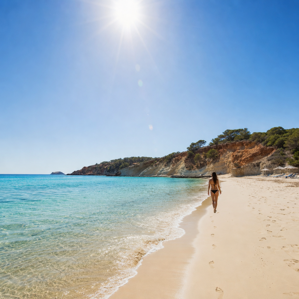 Ibiza Bereidt Zich Voor op Stranddagen Met Hittepieken van 30 Graden